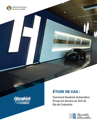 Page couverture de l'étude de cas de Hendrick Automotive Group