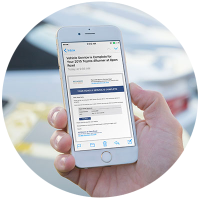 Picture of ReyPAY being used on smartphone