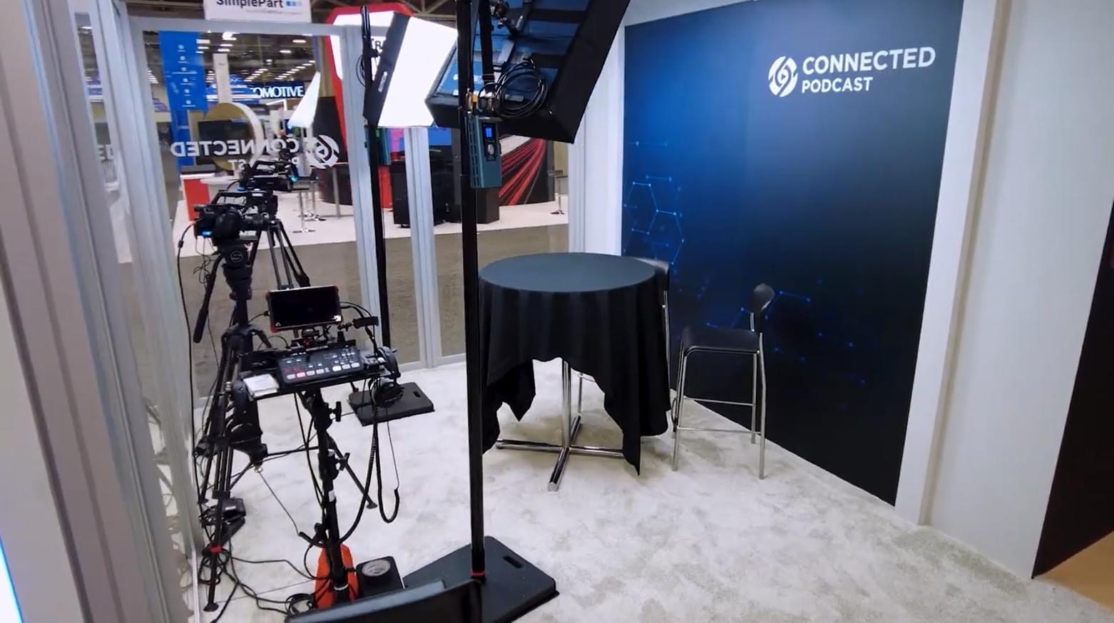 Connected booth at NADA
