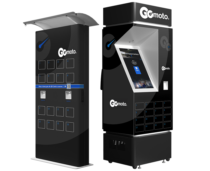 2 unités de kiosque GoMoto