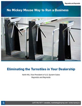 No Mickey Mouse Way to Run a Business - Eliminating the Turnstiles in Your Dealership