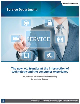Service Department: The new, old frontier at the intersection of technology and the consumer experience